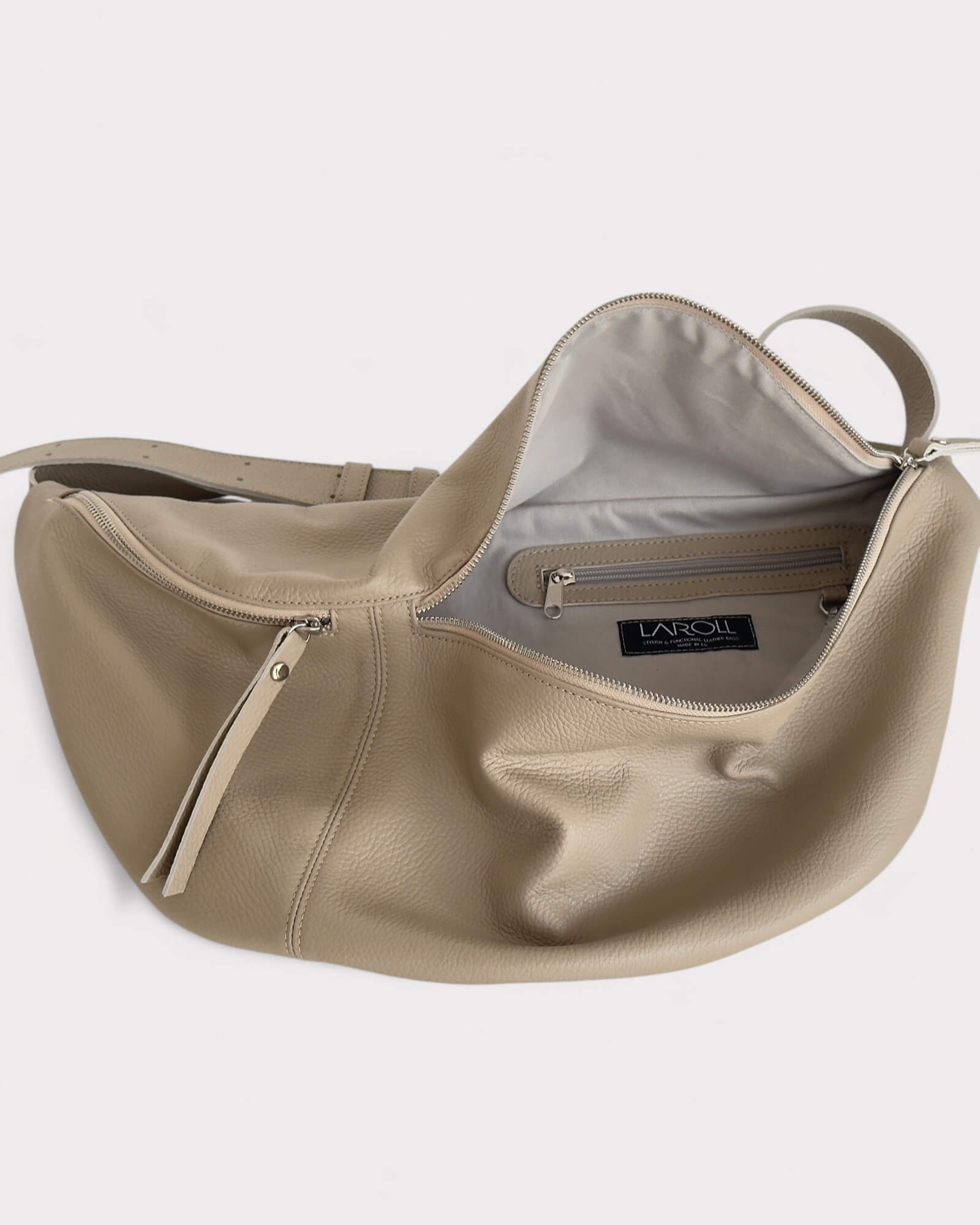 beige fanny pack lining image