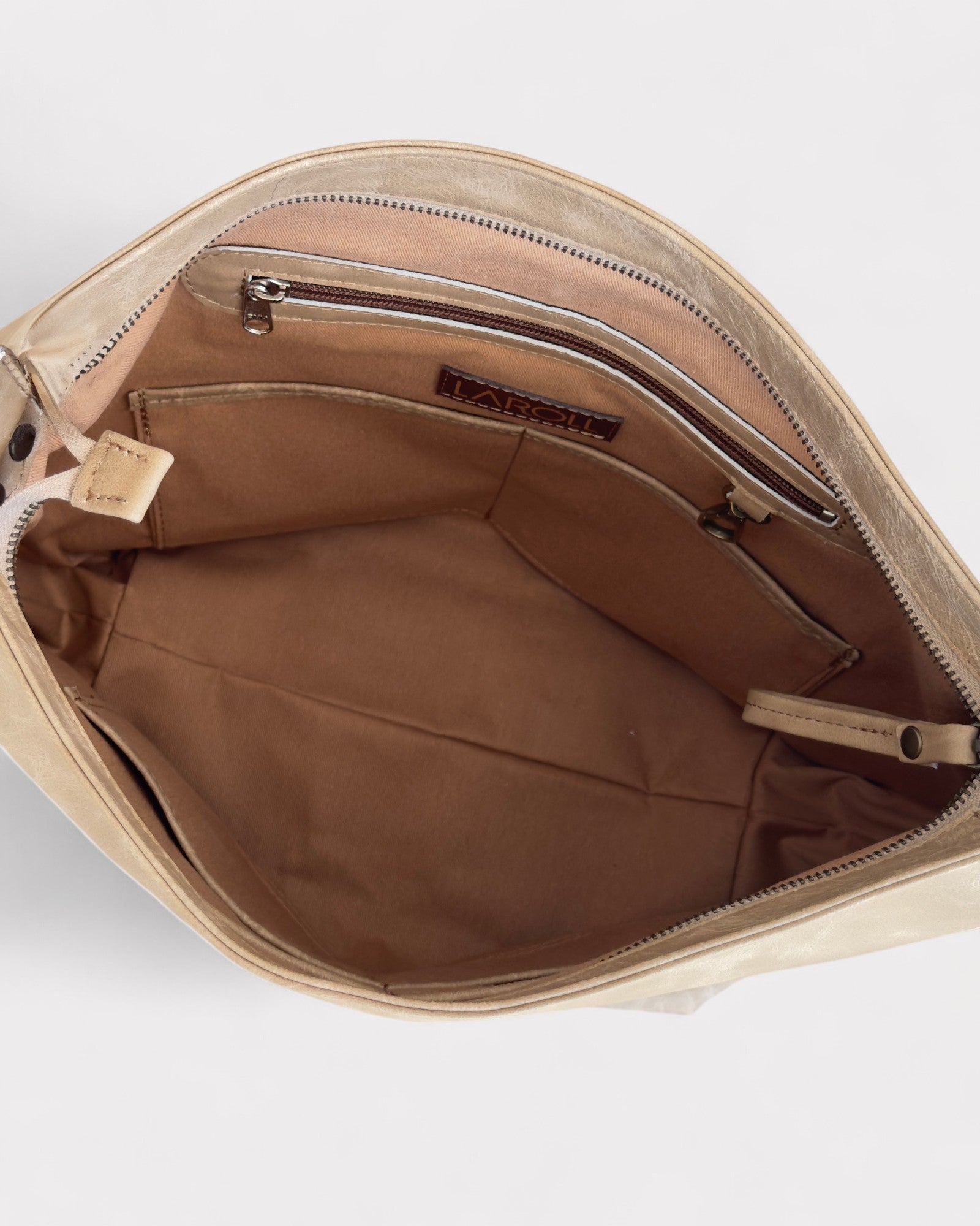 interior lining of convertible hobo bag image