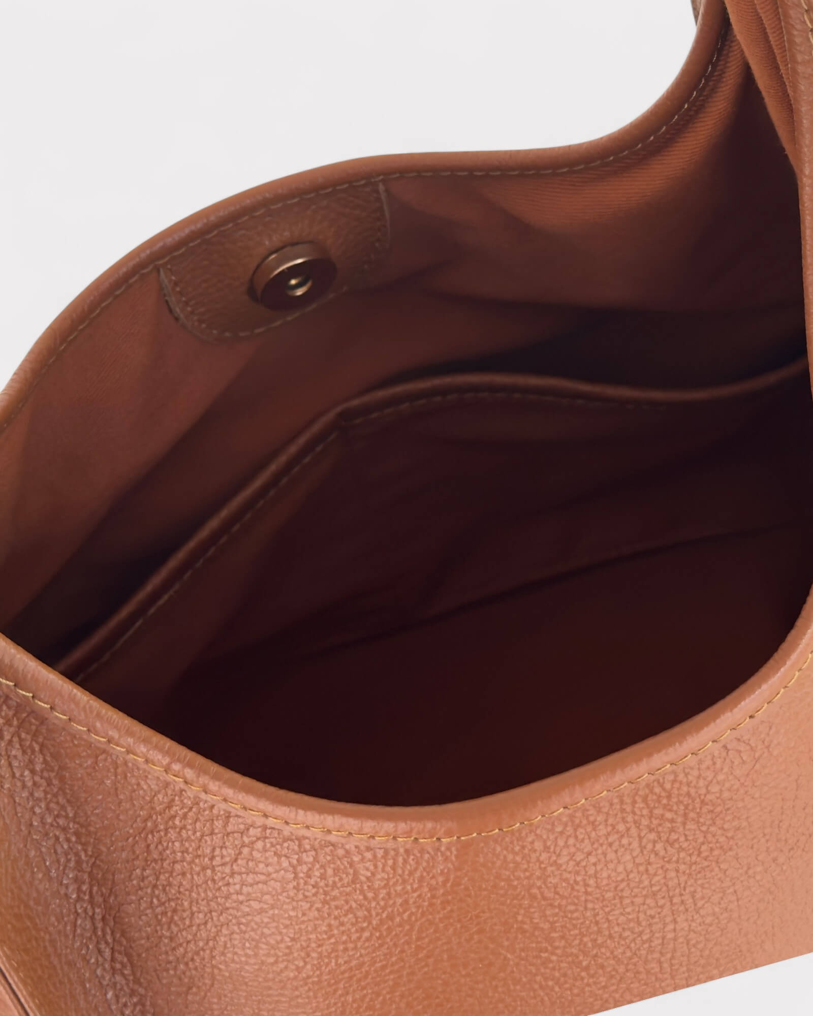 Ταμπά Δερμάτινη Τσάντα Ώμου | Μεγάλη Shopper Τσάντα